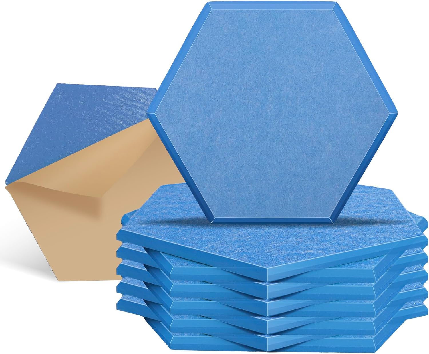 Soundproofing Polyester Fiber Adhesive Decoration Sound Absorbing Acoustic Panel