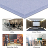 Soundproofing Polyester Fiber Adhesive Decoration Sound Absorbing Acoustic Panel