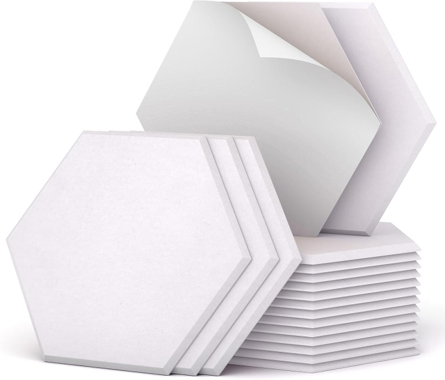 Formaldehyde-free 9mm 12mm 1220x2420mm Architectural Decorative PET Felt Polyester Acoustic Panels