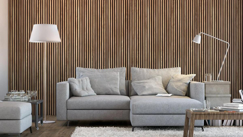 22mm Light Grey Sound Absorption Acoustic Panels Polyester Felt Acoustic Panels
