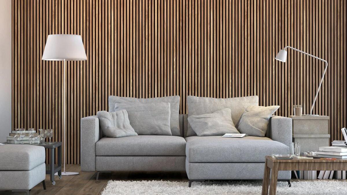 Wood Acoustics Panel Soundproofing Interior Decorating For Places Needing Sound-Absorbing