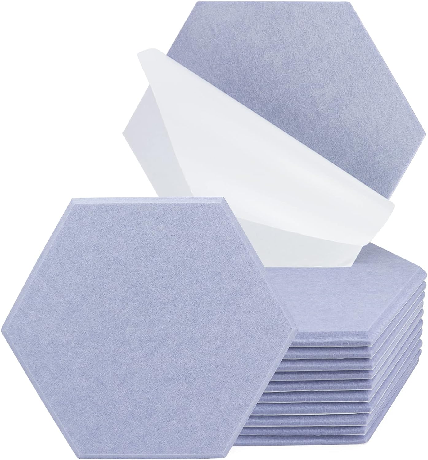 Hexagon Soundproof Interior Decorative Wall Sound Deadening Ceiling Tiles Panel