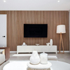 Soundproofing Wooden Slats Wall Covering MDF Slatted Wood Veneer Pet Acoustic Panel