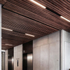 Wooden Grooved Soundproof Mdf Pet Wall Slat Acoustic Panel