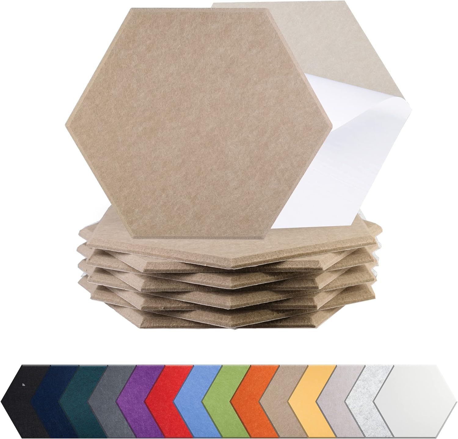 Soundproofing Polyester Fiber Adhesive Decoration Sound Absorbing Acoustic Panel