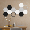 Hexagon Soundproof Interior Decorative Wall Sound Deadening Ceiling Tiles Panel