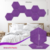 Soundproofing Polyester Fiber Adhesive Decoration Sound Absorbing Acoustic Panel