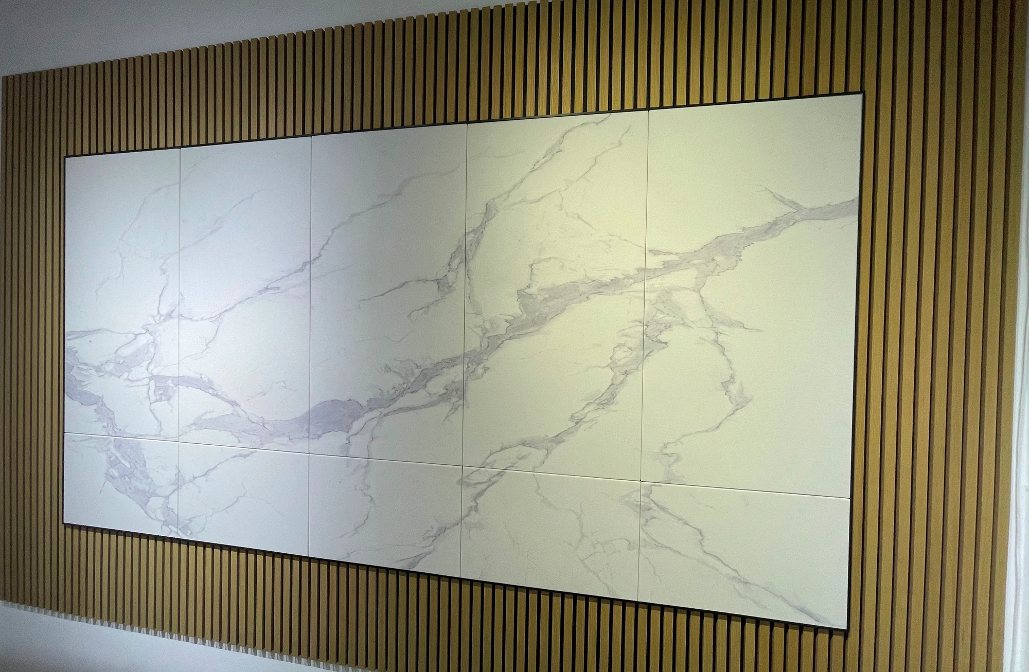 VIGOR 240X60cm Factory Direct Modern Interior Decoration akustik panel holz