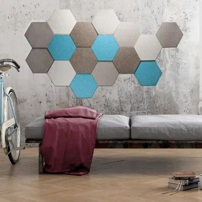 VIGOR Pet Acoustic Wall Panels Decorative Sound-absorbing Board Polyester Fiber Felt 9mm/12mm Thickness Includes Installation