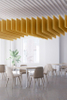  Acoustic Insulation Carving Easy Install Acoustic Polyester Panel Acoustic Pet Panels Suspended Space Divider 