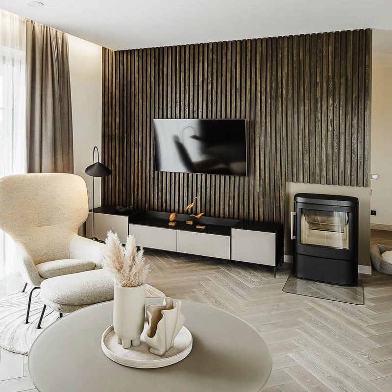 Factory Price Good Quality Pet Wood Slatted Acoustic Panel