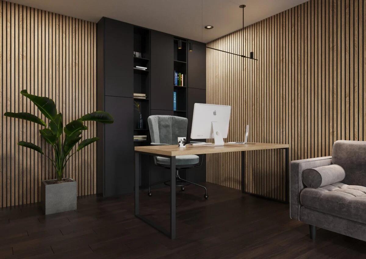 Wood Acoustics Panel Soundproofing Interior Decorating For Places Needing Sound-Absorbing