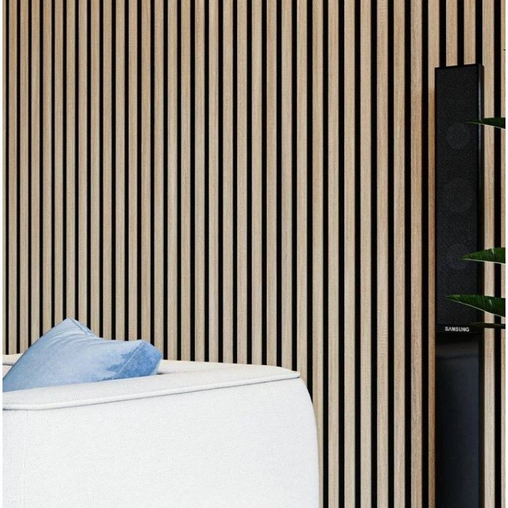 Slat Soundproof Wall Slat Acoustic Panel for Interior Noice Reduction