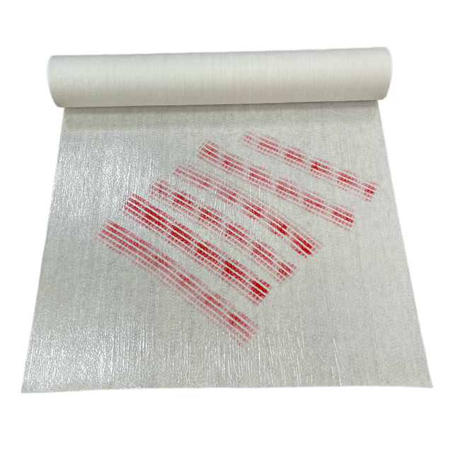 White Grey Nonwoven Needle Punched Backing Glue Sticky Felt