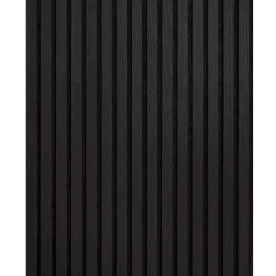 Grooved Slat Wooden Timber MDF Core Sound-Absorbing Acoustic Wall Panel