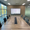 Slat Acoustic Polyester Pet Panel with MDF Slatted Wooden Board