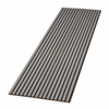 Contemporary Oak Flexible Natural Walnut Better Sound Absorption MDF Slat Wood Wall Panels