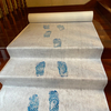  Waterproof Self Adhesive Anti-Slip Floor Protection Mat White Sticky Felt Nonwoven Painter Felt