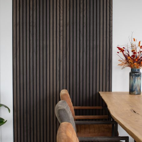 Cheap Wood Slats Veneer Acoustic Panels Sound-Absorbing Wall Board