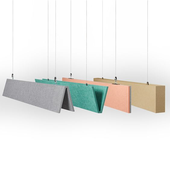 VIGOR Office Hotel Studio Pods Wall Custom V Groove Pattern Polyester Fiber Pet Felt Acoustic Ceiling Panel Factory Price