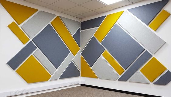 Wall Art Pet Decorative Sound Proof Wall Panels Soundproofing Materials Polyester Fiber Acoustic Wall Panels