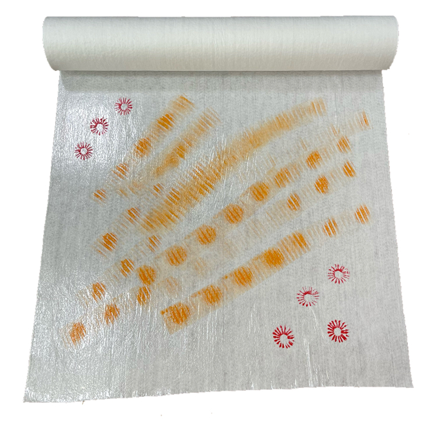 Online Shop White Color Best Self White Adhesive Fleece