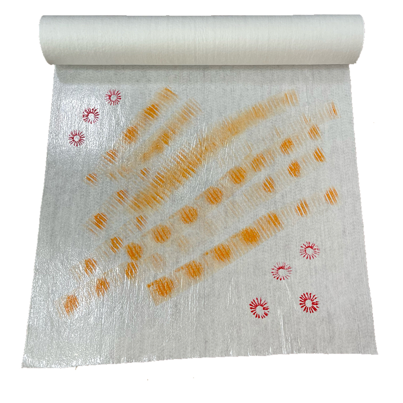 Online Shop White Color Best Self White Adhesive Fleece
