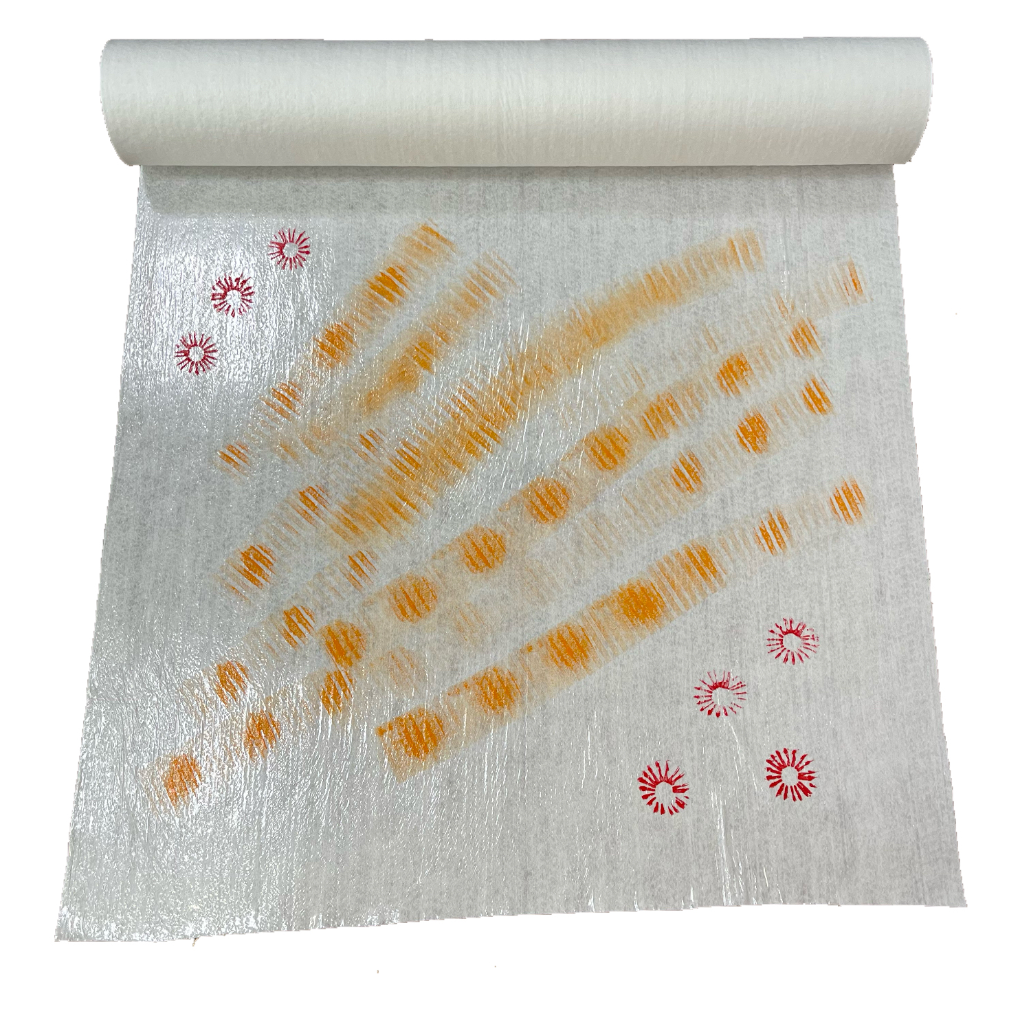 100% Polyester Material Painter Fleece Multicoloured Cotton Fabric Recycled Felt Made of Synthetic Fibers