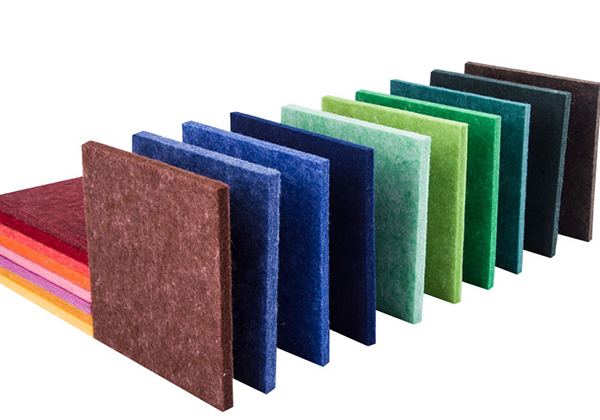 High Density Sound Absorbing Soundproof Polyester Decorative Acoustic Panel