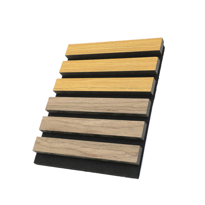 Home Theater Cheap Soundproofing Material Grooved MDF Wood Panel