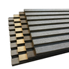 Natural Oak Color Customized Size Wooden Wall Slat Acoustic Panel