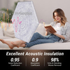 Architecturally Decorative Formaldehyde-free Sound-absorbing Acoustic Rectangular PET Felt Ceiling Panel
