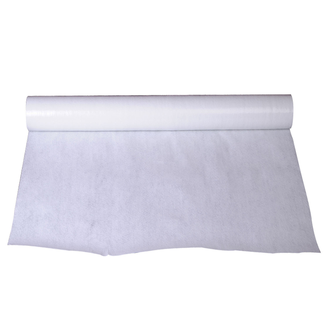 120gr Multifunctional White Protective Glue Sticky Floor Painter Felt Fleece Roll