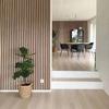 Modern Anti Sound Absorption Proofing Wooden Design MDF Wood Veneer Slat Acoustic Wall Panel