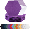 Flame Resistant Multiple Shapes Sizes Hexagon Sound Proof Dampening Panels for Recording Studio Home Offices