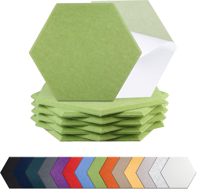  Architecturally Decorative Formaldehyde-free 9mm 12mm 1220x2420mm Wall PET Felt Polyester Acoustic Panels