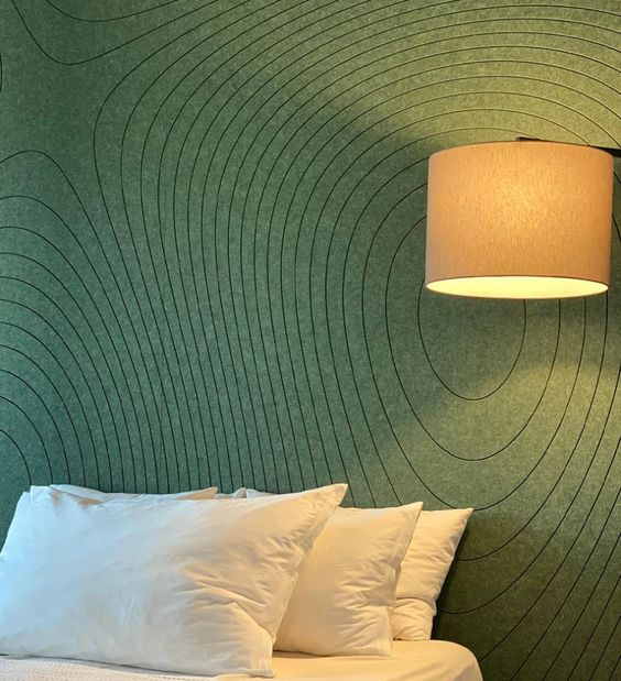 VIGOR 100% Recycle Hexagon Polyester Wall Decor Sound Diffuser Panel 3d Acoustic Panels For Recording Studio