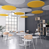 Decorative Acoustic Panel Ceiling Circle Sound Absorbing Panels Hexagonal Acoustic Panels