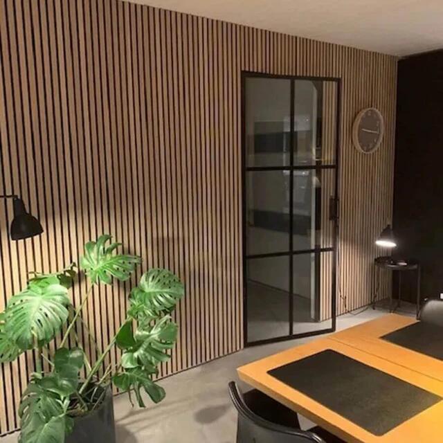 Custom Acoustic Panel Ceiling Polyester Fiberboard Soundproofing