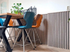 Noise Absorbing Eco Wooden Veneer MDF Slats Slatted Timber Acoustic Panels Pet Felt Backing for Walling and Ceiling