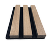Natural Oak Color Customized Size Wooden Wall Slat Acoustic Panel