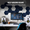 Architecturally Decorative Formaldehyde-free Sound-absorbing Acoustic PET Felt Circular Ceiling Panel