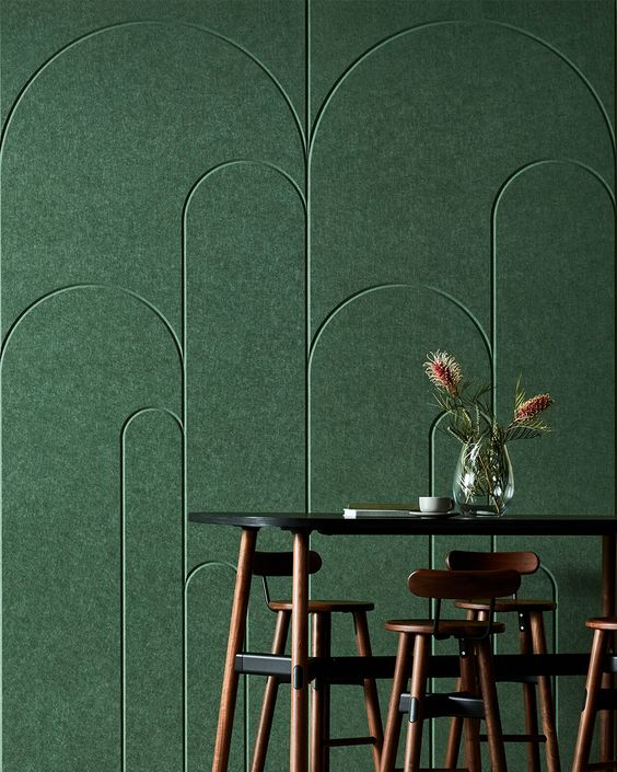 VIGOR Environmentally Friendly Sound-absorbing Panels Art Acoustic Wall Panels For Home Decoration