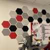  Acoustic Insulation Carving Easy Install Acoustic Polyester Panel Acoustic Pet Panels Suspended Space Divider 