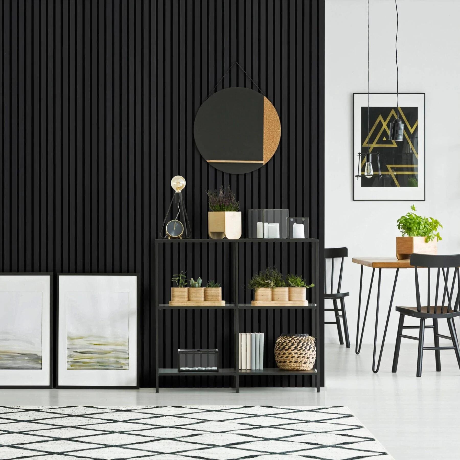 Slat Wooden Panel Soundproof Acoustic Pet Felt Building Material Ceiling Panel