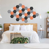 Anti Noise Wall Clouds 3d Sound Proof PET Hexagon Ceiling Wall Panel