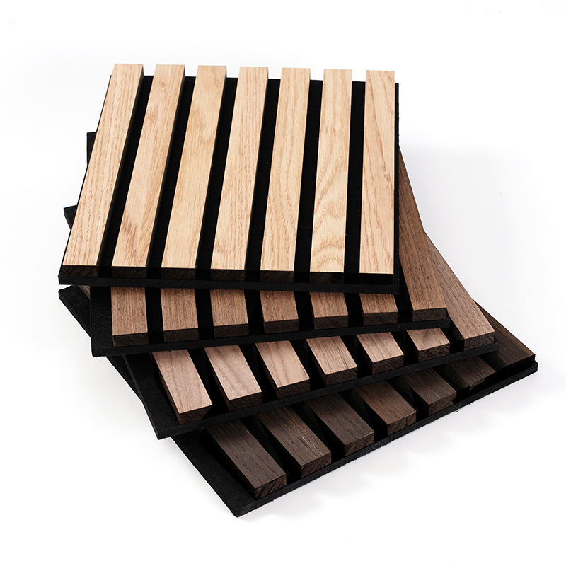 Customized Different Thickness Wood Slat Acoustic Panel