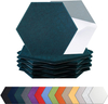 Flame Resistant Multiple Shapes Sizes Hexagon Sound Proof Dampening Panels for Recording Studio Home Offices