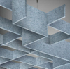 VIGOR Custom V Groove Pattern Design Two Colors 100% Polyester Fiber With Felt Diy Soundproof Acoustic Wall Panels China Factory