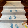 0.65x25m Floor and Stair Protection Fleece Perfect Surface Protection for Flooring